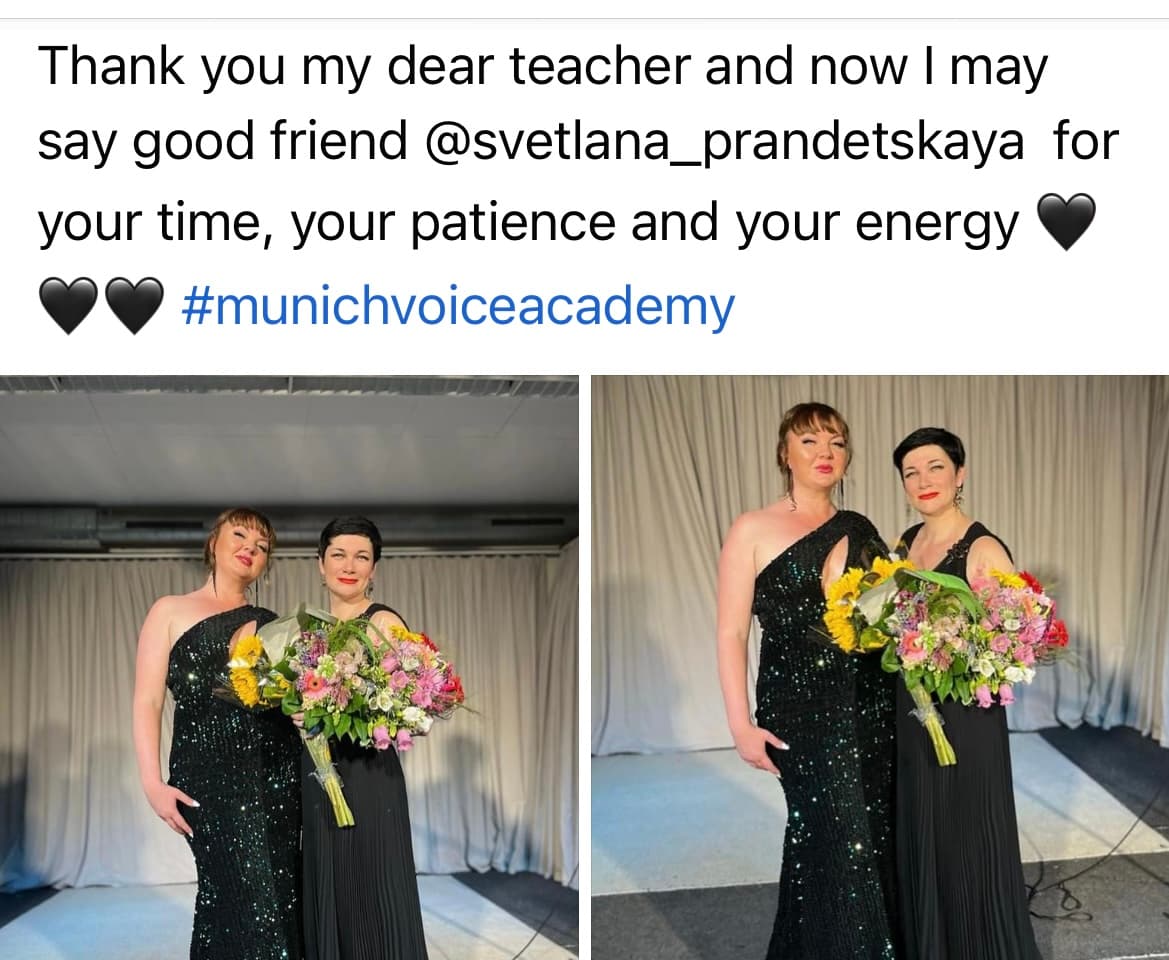 Sofia präsentiert ihre Performance
